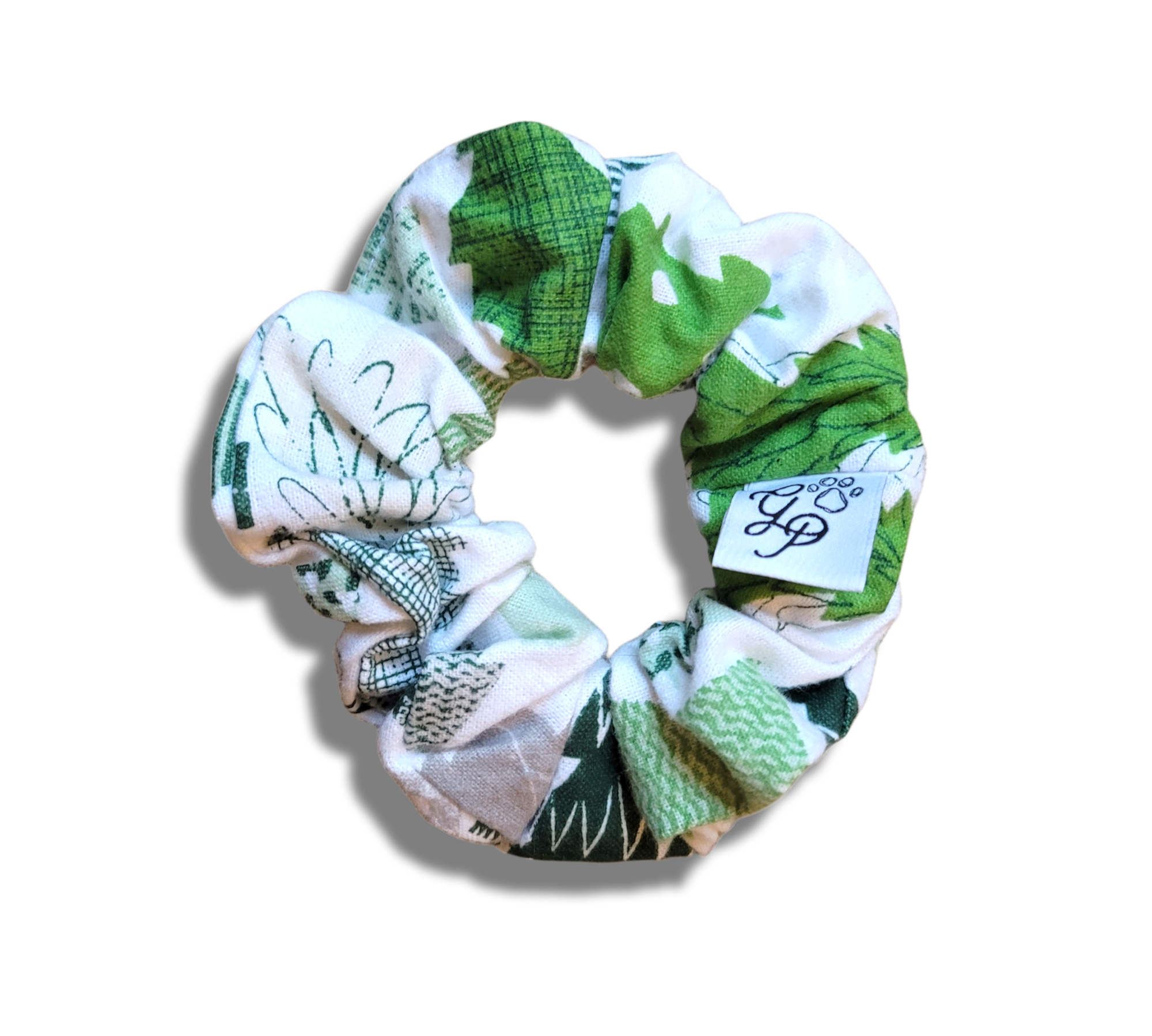 *TWO FOR $15* White Christmas Scrunchie
