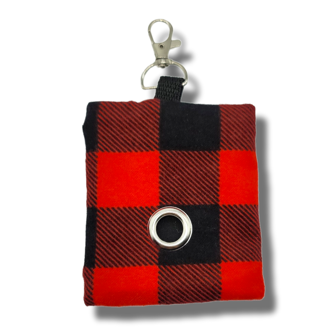 *TWO FOR $20* Remy Plaid Poop Bag Holder